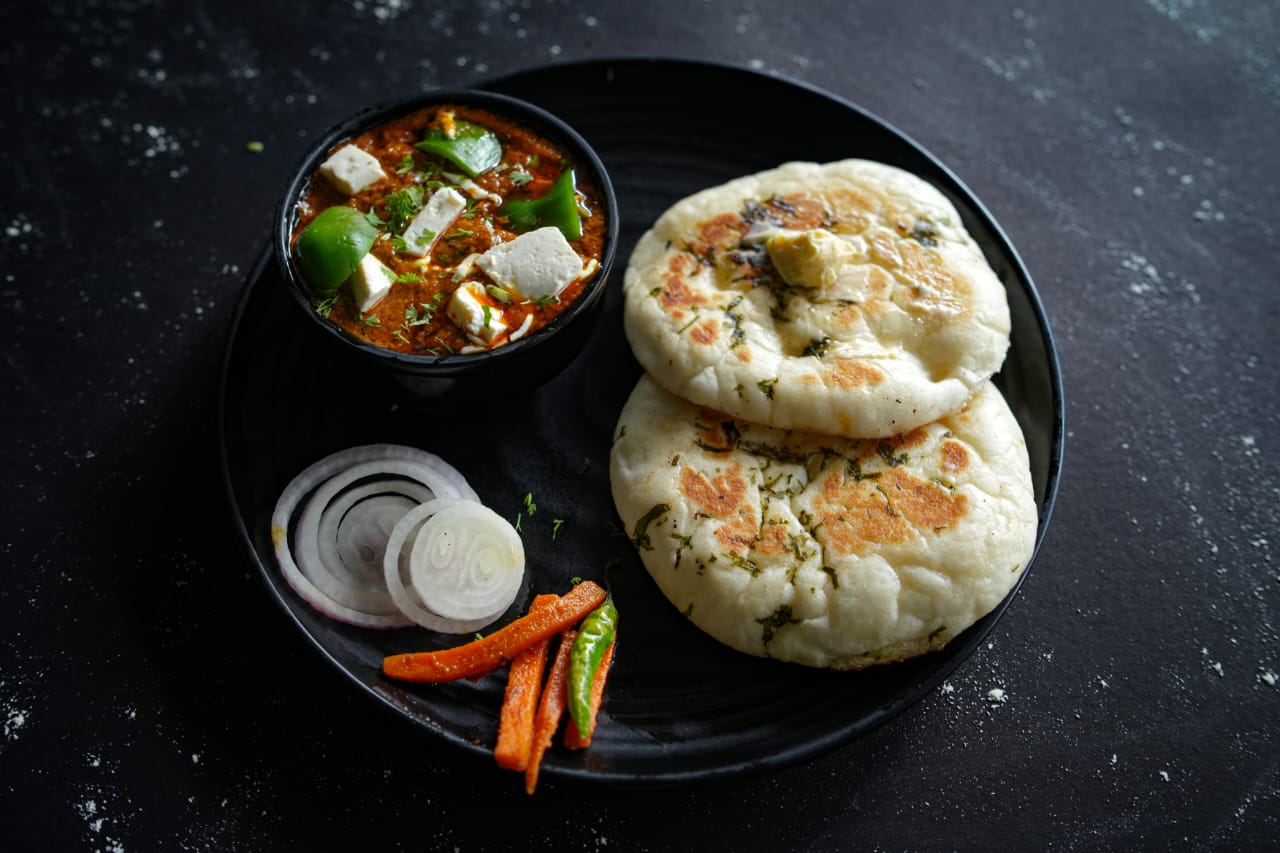 paneer kadai kulche